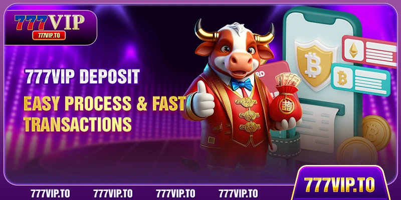 777VIP Deposit – Easy Process & Fast Transactions 3 777VIP Deposit – Easy Process & Fast Transactions