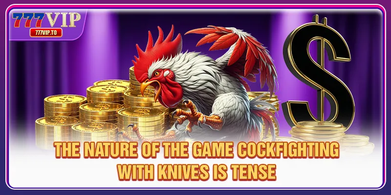 Cockfighting With Knives 777VIP | Golden Rules For Newbies 1 The nature of the game Cockfighting with knives is tense